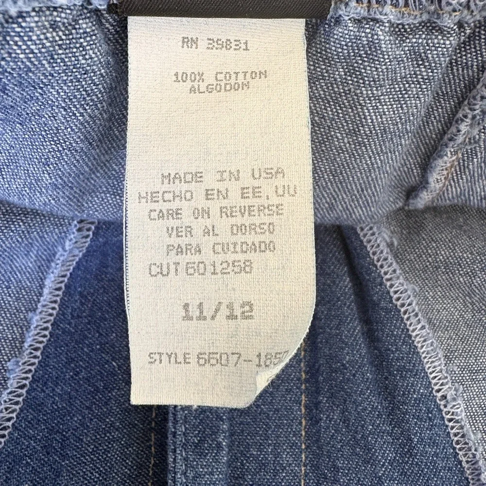 Vintage My Michelle Halter Dress 11/12 Denim 90s Boho Festival Y2K Casual Chic - Picture 6 of 10